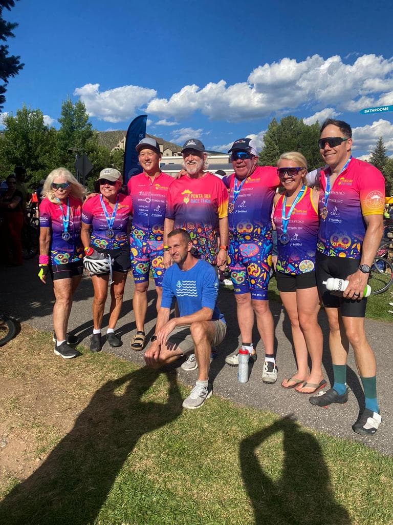 Triple Bypass team photo